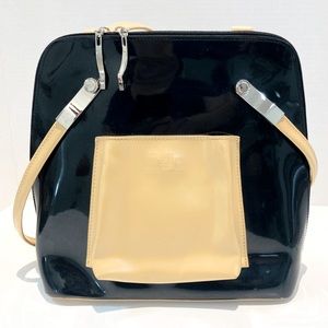 Beijo Black and Tan backpack-bag
